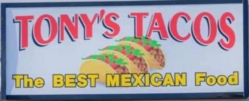 $10 Tony's Tacos Certificate